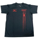 ミズノ MIZUNO オリジナル NXT縦ロゴTシャツ 練習用 半袖シャツ プラクティスシャツ mzap miznxt(62sp17nx09fr) 62sp17...