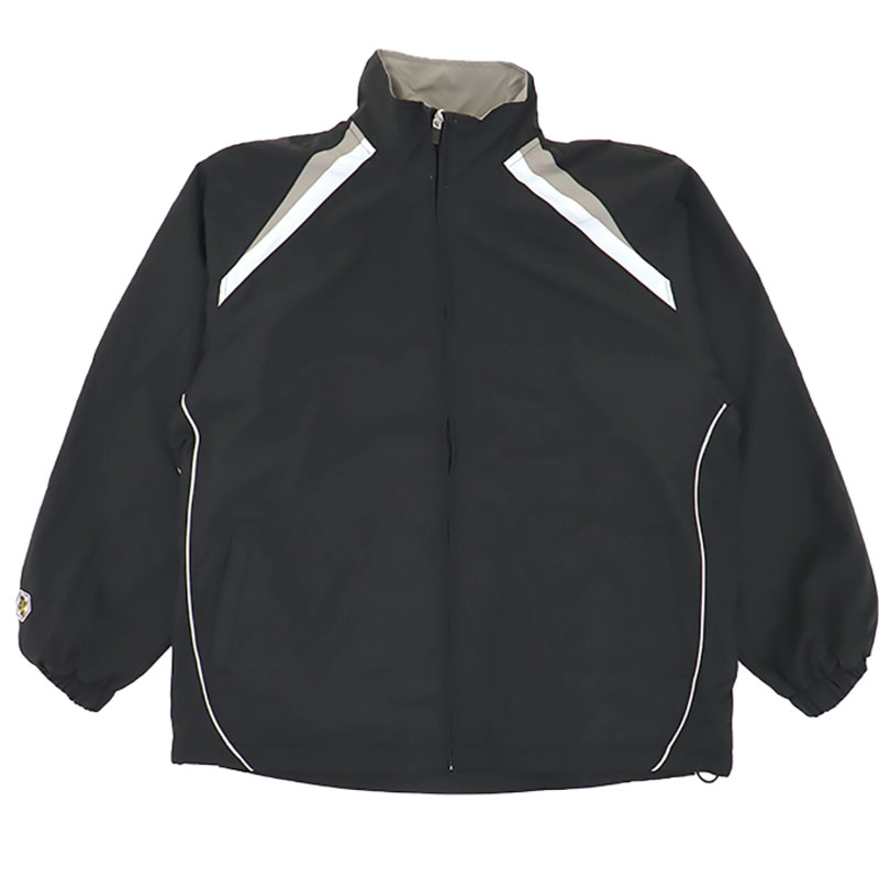 BALLLINE ボールライン ウォームアップジャケット 保温 WARMUP JACKET ウィンドブレーカー バスケットボール チーム wba wbtm(bla002blkgry)