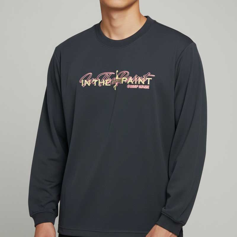 IN THE PAINT インザペイント ロンT 長袖Tシャツ フープハウスオリジナル バスケッ...