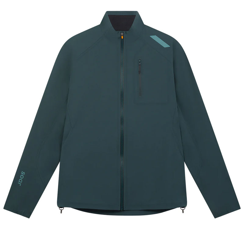 SOAR Running Mens RAINOUT SHELL green メンズランニングウェア 2025AW wsom(aw25sj3mgreen)