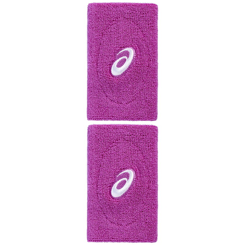 乐天商城 - アシックス WRIST BAND PAIR LONG リストバンド ペアロング asics テニスアクセサリー(3043a142700)