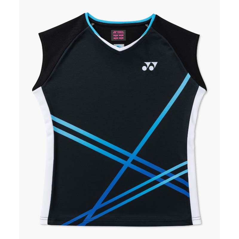 ヨネックス ウィメンズ ゲームシャツ 半袖 Tシャツ ラケットスポーツ ●メーカー：ヨネックス ●仕様：ベリークール、UVカット、吸汗速乾、制電 ●素材：ポリエステル100% ●原産地：日本 半袖 Tシャツ バドミントン テニス スポーツウェア トップス 練習着 練習 部活