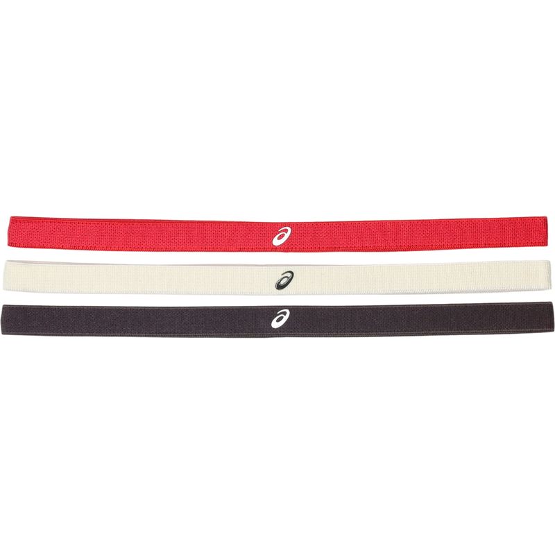 Unisex PERFORMANCE HEAD BAND 3PK パフォーマンスランニングヘッドバンド 3パック 商品番号：3013B421 600 髪が視界に入らないようにサポートする3色セットのランニングヘッドバンド 鮮やかなカラーリングでコーディネートを楽しもう。 やわらかく伸縮性のある素材が安定したフィット感を提供。内側にシリコンプリントを施し、滑りを軽減します。 スタイルに合わせたカラーを選べる3色セット。 ・やわらかく伸縮性のある素材が安定したフィット感を提供 ・内側にシリコンプリントを施し、滑りを軽減 ・スタイルに合わせたカラーを選べる3色セット 素材 ポリエステル 53% ナイロン 47% (ゴム糸を使用しています) 生産国：中国 アシックス　ランニング ランニングアクセサリー ヘッドバンド ヘアーバンド ジム ヨガ トレーニングジョギング