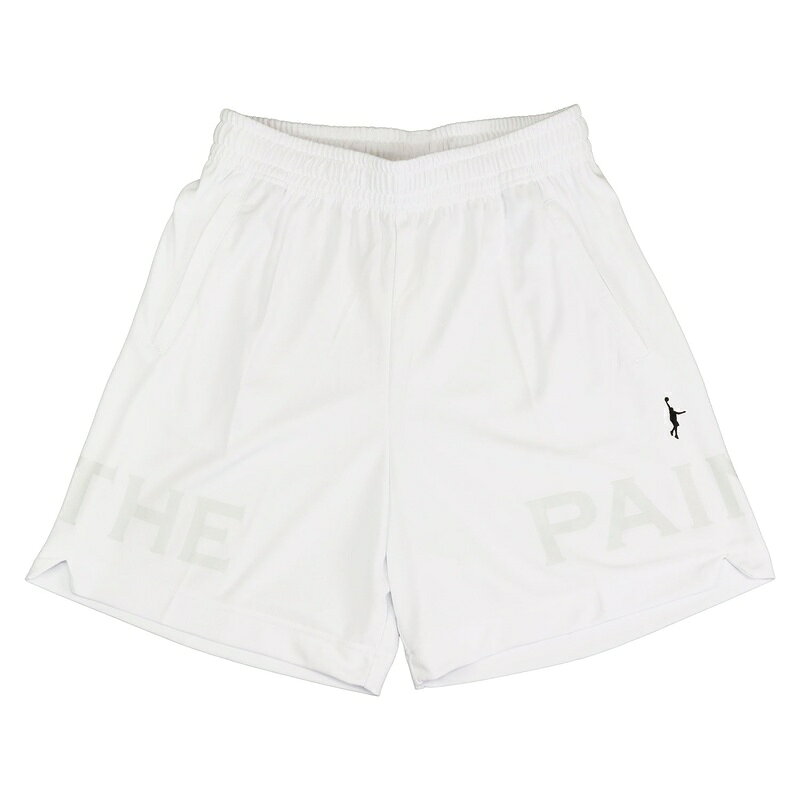 商品名: SHORTS 品番: ITP26522 カラー: 0110 カラー名称: 0110：WHT/BLK インザペイント ボールド ショーツ [膝上ショート丈] [商品説明] 2026年FALL＆WINTERの新作ショーツがリリースされました。 左右にIN THE PAINTのロゴ、左腿にレイアップマンがプリントされた膝上ショート丈のバスケットパンツです。 カラーは人気のブラック、ホワイトにKEYカラーとなる淡いカラーがリリース。 素材はエアロシルバー（ポリエステル100％）高級感のあるふっくらとした柔らかいタッチとクール&ドライ機能に加え除菌機能に優れている素材を採用。 [商品詳細] アイテム：バスケット バスケ ショーツ パンツ短パン バスパン 素材 : エアロシルバー(ポリエステル100%) シルエット : 膝上ショート丈(BOX型) プリント : 左右腿 男性モデル 身長180cm XL着用 品番 : ITP26522インザペイント 26FW *色合いはお使いのモニター環境により若干の誤差がございます。 バスケットボールパンツ　バスパン バスケットパンツ インペ インザペイント インペバスパン INTHEPAINT プラクティスパンツ 練習 インザペイントバスパン ITP