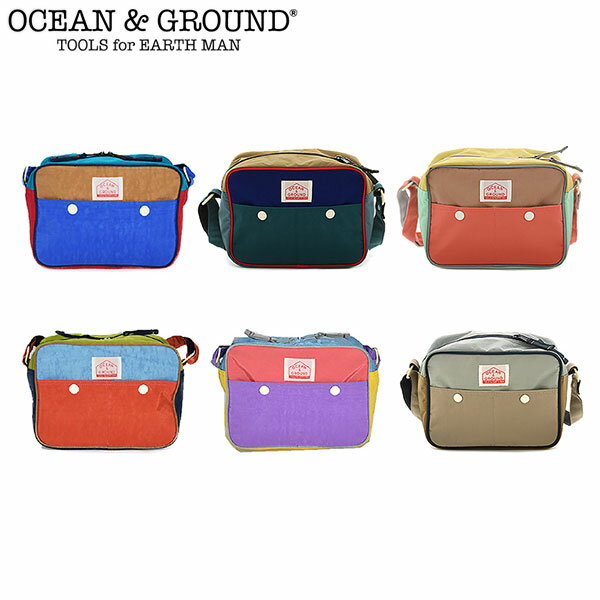 オーシャンアンドグラウンド　OCEAN&GROUND　ショルダーバッグ　BAG GOODAY CRAZY　ナイロン　通園バッグ