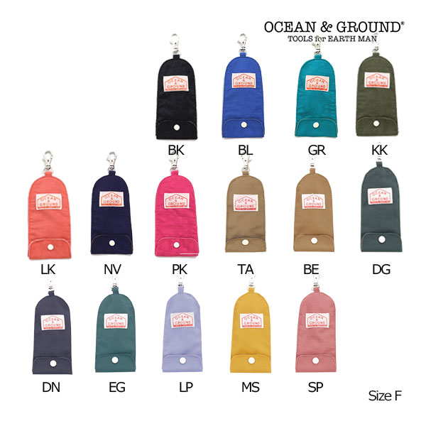 オーシャンアンドグラウンド　OCEAN&GROUND　キーケース　GOOD DAY　リール式　防犯ケースのサムネイル
