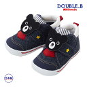 ●15日~P11倍●取り寄せ商品●ミキハウス ダブルビー mikihouse セカンドベビーシューズ(13-16cm)赤ちゃん 男の子 女の子 ギフト プレゼント 出産祝い 靴