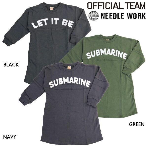Rakuten - ●50%OFFセール●ニードルワーク（NEEDL WORK）OFFICIAL TEAM　SWEAT ONE-PIECE(110・120・130・140）　アウトレット
