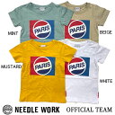 ニードルワーク（NEEDL WORK）OFFICIAL TEAM　PARIS　T-SHIRTS（120cm・130cm・140cm)