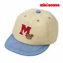 ミキハウス正規販売店/ミキハウス　mikihouse　キャップ（帽子）(S・M・L・LL）