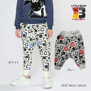 ●30%OFFセール●リトルベアークラブ Little Bear Club ひつじのショーン 裏起毛 総柄パンツ(80・90・100) アウトレット