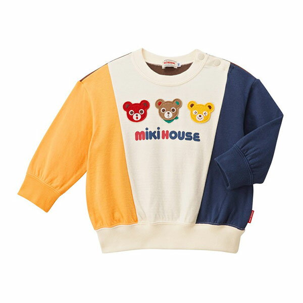 ミキハウス正規販売店/ミキハウス　mikihouse　長袖Tシャツ(110cm・120cm・130cm）