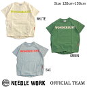 ニードルワーク（NEEDL WORK）OFFICIAL TEAM　LOGO BALOON　半袖Tシャツ(120cm・130cm・140cm）