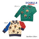 ●24日〜P11倍●30%OFFセール●ミキハウス ダブルビー mikihouse アフロBくん トレーナー(110・120・130) 子ども服 プレゼント お...