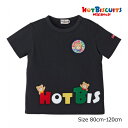 ●30日〜P11倍●ミキハウス ホットビスケッツ mikihouse カラフル ロゴ プリント 半袖 Tシャツ(80・90・100・110・120)子ども服 幼...
