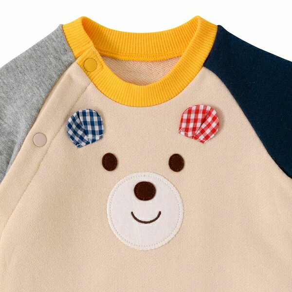 ●期間限定P11倍●ミキハウス　ホットビスケッツ　mikihouse　カバーオール(70cm・80cm)