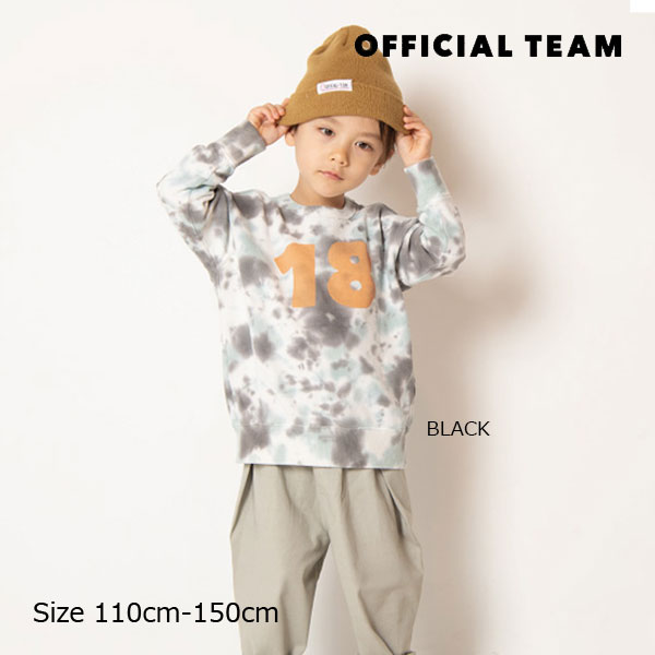 Rakuten - ●30%OFFセール●ニードルワーク（NEEDL WORK）OFFICIAL TEAM　タイダイ染め　長袖トレーナー（110・120）　アウトレット