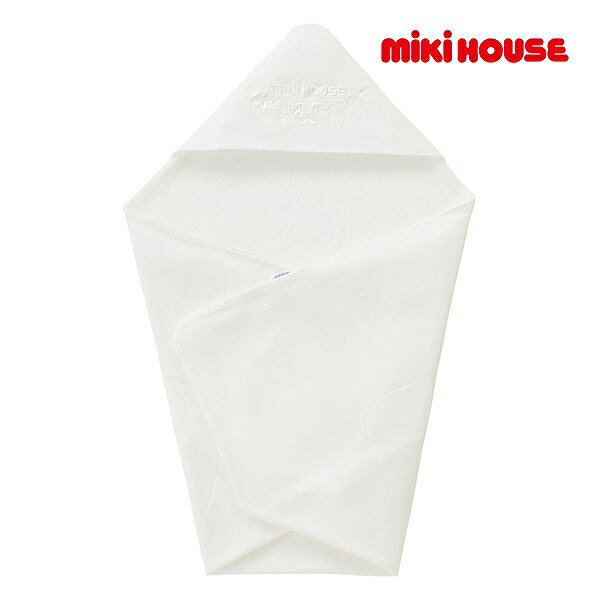●13日〜P5倍●取り寄せ商品●ミキハウス mikihouse ミキハウスベビー ニットガーゼアフガン(おくるみ)赤ちゃん 新生児 男の子 女の子 出産準備 退院 お宮参り 通年 ギフト 日本製