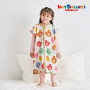 ●19日〜P11倍● ミキハウス ホットビスケッツ mikihouse カラフルビーンズ フリーススリーパー( フリー ) ベビー 子供服 秋冬 男の子 女の子...