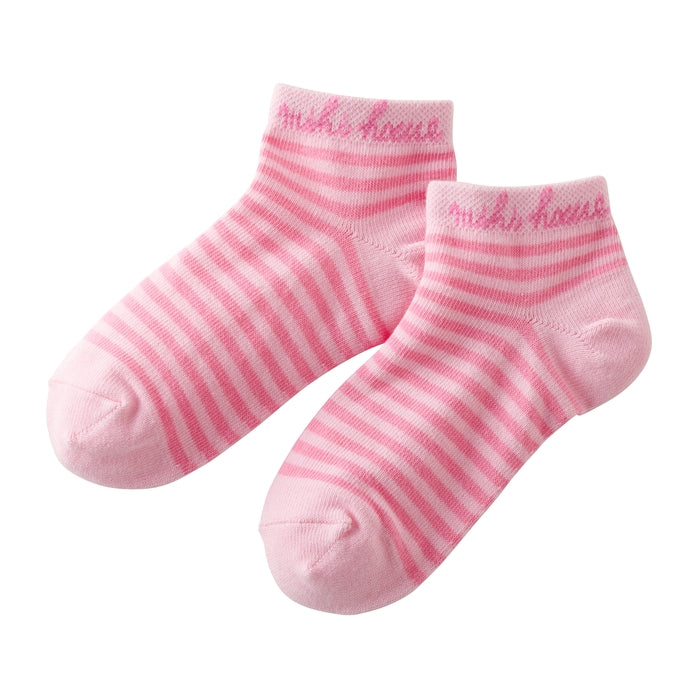 ミキハウス mikihouse ローカットソックスパック3足セット ( 17cm-23cm ) 子ども服 キッズ 男の子 女の子 靴下 3