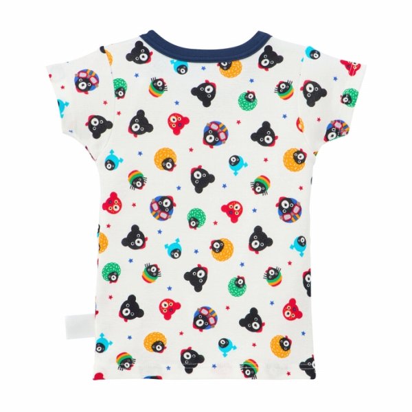 Forever123の20日まで10％OFFクーポン有★取り寄せ商品●ミキハウス　ダブルビー　mikihouse　半袖 Tシャツ　肌着　( 80・90・100・110・120・130・140・150 ）下着　男の子　幼児　キッズ　日本製　綿100％｜アングル3