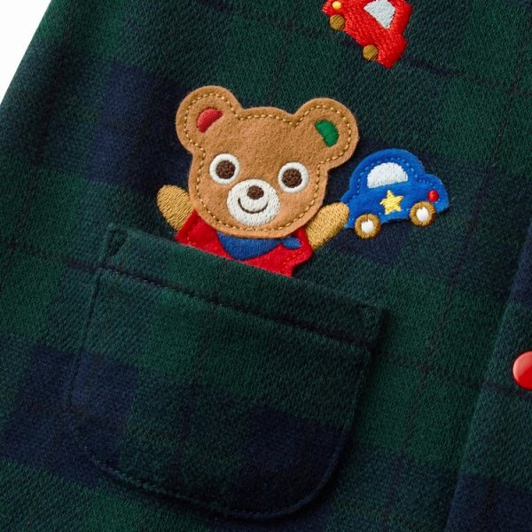 30・1日限定★P11倍★取り寄せ商品●ミキハウス　mikihouse　カバーオール(70cm・80cm）