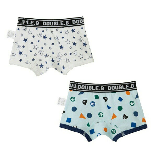 10日までP11倍★30％OFFセール●ミキハウス　ダブルビー　mikihouse　ボクサーパンツ...