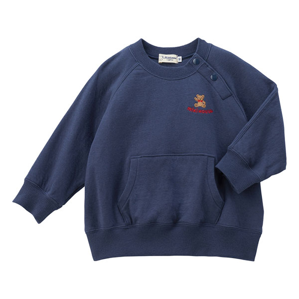 10日までP11倍★取り寄せ商品●ミキハウス　mikihouse　ミキハウスベア　バックロゴ...