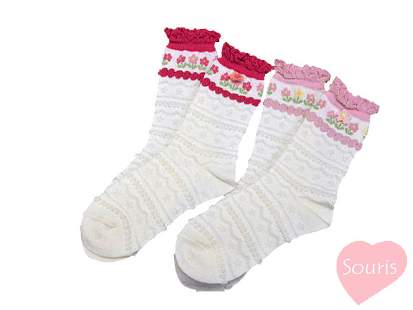 品番：332959 カラー：白*ピンク（8*6）,白*濃ピンク（8*61） サイズ：11-13cm,13-15cm,16-18cm,9-11cm 【メール便可能サイズ】のものは、【メール便発送】となりますのでご了承ください。 サイズ等お間違えにならないようにご注意ください。 実物に可能な限り近い色の撮影を心掛けておりますが、お客様のPC・ブラウザによっては多少色の見え方に違いがありますことを予めご了承下さい メーカー希望小売価格はメーカー商品タグに基づいて掲載しています