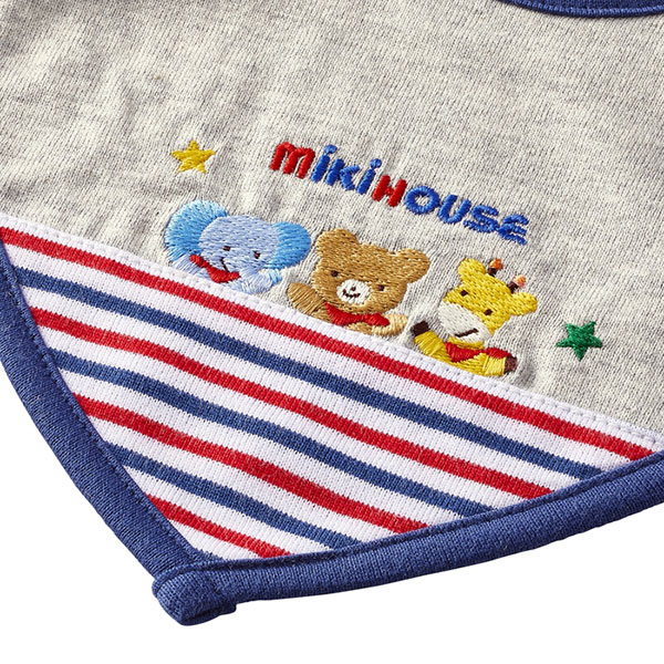 Forever123の取り寄せ商品●ミキハウス ベビー mikihouse　ミキハウスベビー　スタイ（サイズ無し）｜アングル3
