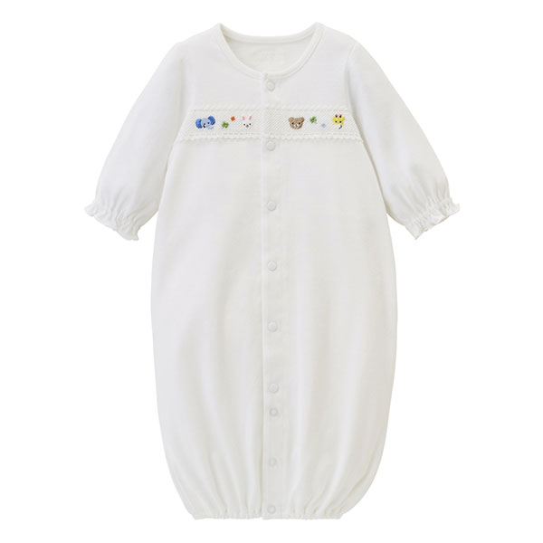 18日〜P11倍★ミキハウス ベビー mikihouse　ツーウェイオール(50-60cm）ベビー 赤ちゃん 出産準備 男の子 女の子 日本製