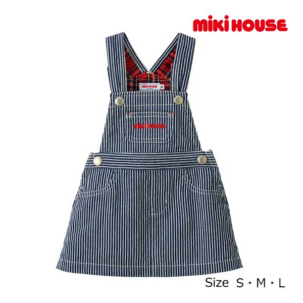 19日〜P11倍★取り寄せ商品●ミキハウス　mikihouse　シャンパースカート(S(70-80cm)・M(80-90cm)・L（90-100cm））