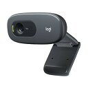【あす楽】ロジクール ウェブカメラ C270n ブラック HD 720P ウェブカム ストリーミング 小型 シンプル設計 国内正規品