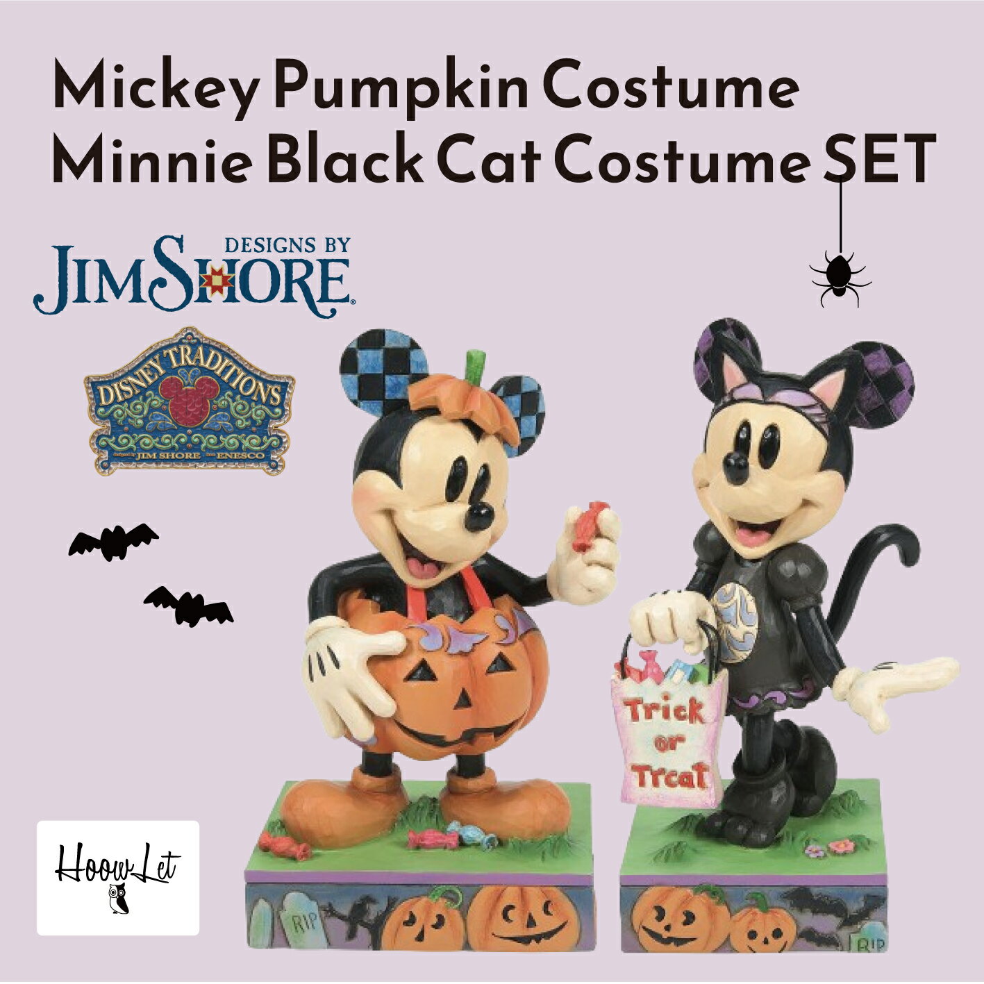 トリック・オア・トリート！】ミッキー＆ミニーがハロウィン仮装