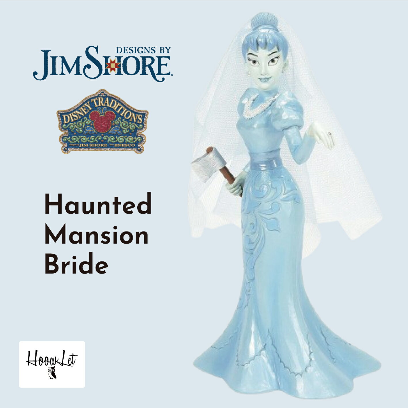 HoowLet㤨֥ǥˡ ۡƥåɥޥ󥷥 ֥饤 ॷ祢 ե奢 ʪ ͷ Haunted Mansion Bride ǥˡȥǥ JIM SHORE ͢  ϥפβǤʤ11,280ߤˤʤޤ