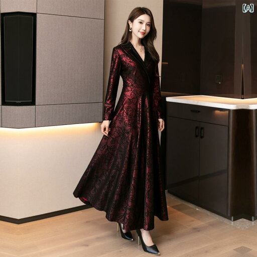 ワンピース シフォンワンピース レディース ロングワンピース シャツワンピース ワンピース シフォンワンピース レディース ロングワンピース シャツワンピース レトロ スーツ カラー ドレス 女性 2025 秋 ファッション ハイエンド スリムフィット ワンピース シフォンワンピース レディース ロングワンピース シャツワンピース ワンピース シフォンワンピース レディース ロングワンピース シャツワンピース レトロ スーツ カラー ドレス 女性 2025 秋 ファッション ハイエンド スリムフィット