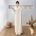 ニットワンピース 今季 春夏 マキシ丈 ロング 大人かわいい ニット かわいい きれいめ コート 付き ロング ニット ドレス レディース 秋冬 スタイル ゆっ...