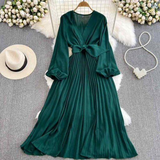 ワンピース シフォンワンピース レディース ロングワンピース シャツワンピース ワンピース シフォンワンピース レディース ロングワンピース シャツワンピース 軽くて 大人な レトロ ランタン 長袖 Vネック ウエスト スリム aライン プリーツ ドレス ワンピース シフォンワンピース レディース ロングワンピース シャツワンピース ワンピース シフォンワンピース レディース ロングワンピース シャツワンピース 軽くて 大人な レトロ ランタン 長袖 Vネック ウエスト スリム aライン プリーツ ドレス