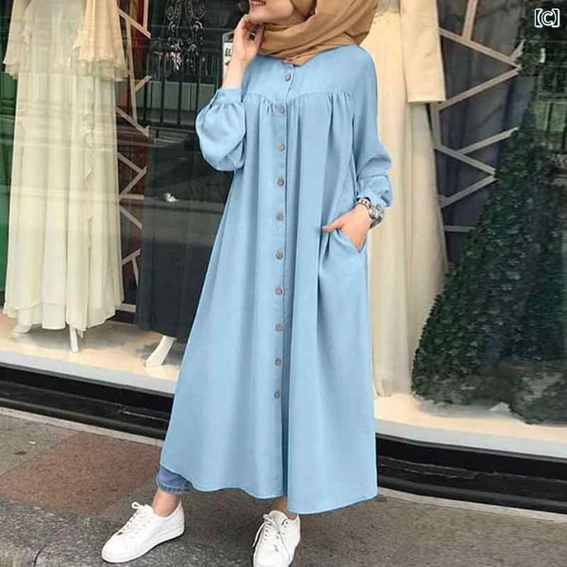 ワンピース シフォンワンピース レディース ロングワンピース シャツワンピース ワンピース シフォンワンピース レディース ロングワンピース シャツワンピース 秋 カジュアル カーディガン 長袖 スタンドカラー ビッグ スイング ドレス ポケット 民主的