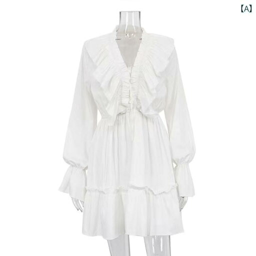 ワンピース シフォンワンピース レディース ロングワンピース シャツワンピース ワンピース シフォンワンピース レディース ロングワンピース シャツワンピース 欧米の ファッション Vネック プリーツ トランペット スリーブ フリルドレス フレア スリー ワンピース シフォンワンピース レディース ロングワンピース シャツワンピース ワンピース シフォンワンピース レディース ロングワンピース シャツワンピース 欧米の ファッション Vネック プリーツ トランペット スリーブ フリルドレス フレア スリー