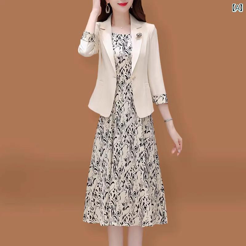 レディーススーツ フォーマル セットアップ リクルートスーツ セレモニー ドレス 春 レディース 2025 新型 軽量 高級 ハイエンド ホット スタイル ウェア ファッション ツーピース スーツ