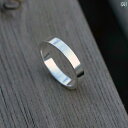 メンズ アクセ 指輪 リング シルバーアクセサリー 999 スター リング シルバーハンマー メンズ プレーンリング シルバー カップル レディース クローズド...