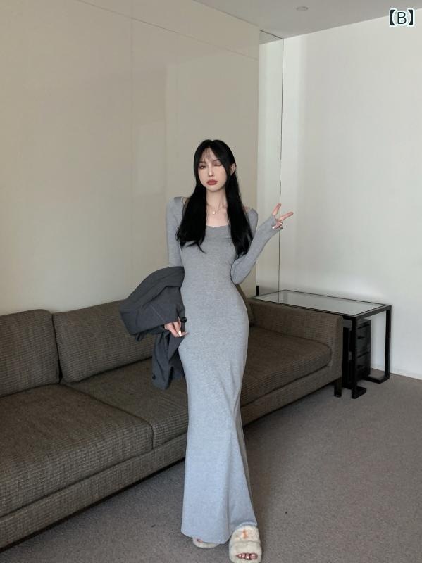 パーティードレス ロングワンピース ミモレ丈 レース シースルー 女性用 スリムフィット ドレス 2025 春 トール モダール 足首までの ロング フロア 丈