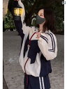 UV パーカー 長袖 ラッシュガード UVカット 速乾 紫外線対策 李小 璐の 同じ 高級 リラックス した 服装 青い ジャケット ワイド レッグ パンツ 日焼け防止 スポーツ スーツ レディース 春の