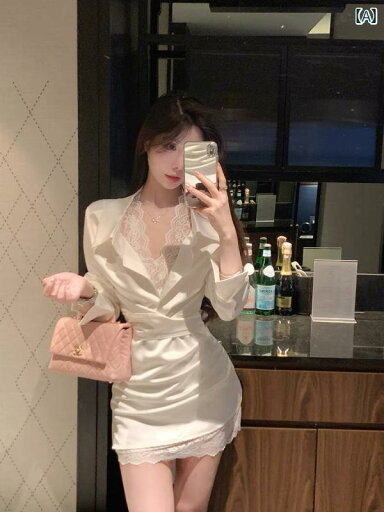 ワンピース ドレス ロングワンピ きれいめ シフォン マキシ 長袖 半袖 高級 フランス製 レースの 白い シャツ ドレス 夏の スタイル スリム ウエスト ホット ガール ヒップを 包む ショート スカート ワンピース ドレス ロングワンピ きれいめ シフォン マキシ 長袖 半袖 高級 フランス製 レースの 白い シャツ ドレス 夏の スタイル スリム ウエスト ホット ガール ヒップを 包む ショート スカート