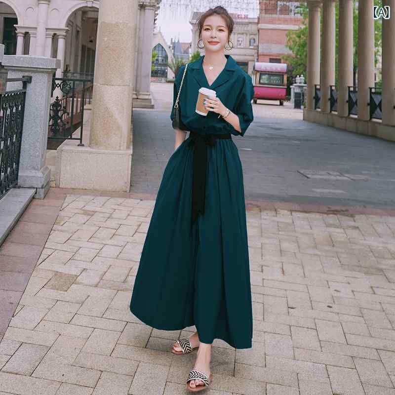 ワンピース グリーン Mサイズ 新品 楽天市場】ダークグリーン(サイズ(S/M/L)SS)(ワンピース