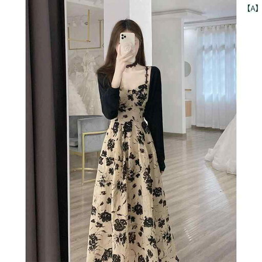 パーティードレス ロングワンピース ミモレ丈 レース シースルー フレンチローズ 花柄 サスペンダー ドレス ツーピース スーツ 女性 春夏 2025 小 ハイエンド ロング スカート パーティードレス ロングワンピース ミモレ丈 レース シースルー フレンチローズ 花柄 サスペンダー ドレス ツーピース スーツ 女性 春夏 2025 小 ハイエンド ロング スカート