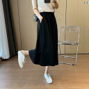 イージーパンツ ワイドパンツ ガウチョ 体型カバー フレア きれいめ おしゃれ 大きいサイズ カジュアル ワイド レッグ パンツ レディース 夏 洋 梨型 ボディ スリム ハイウエスト ドレープ 巾着 クロップド 袴