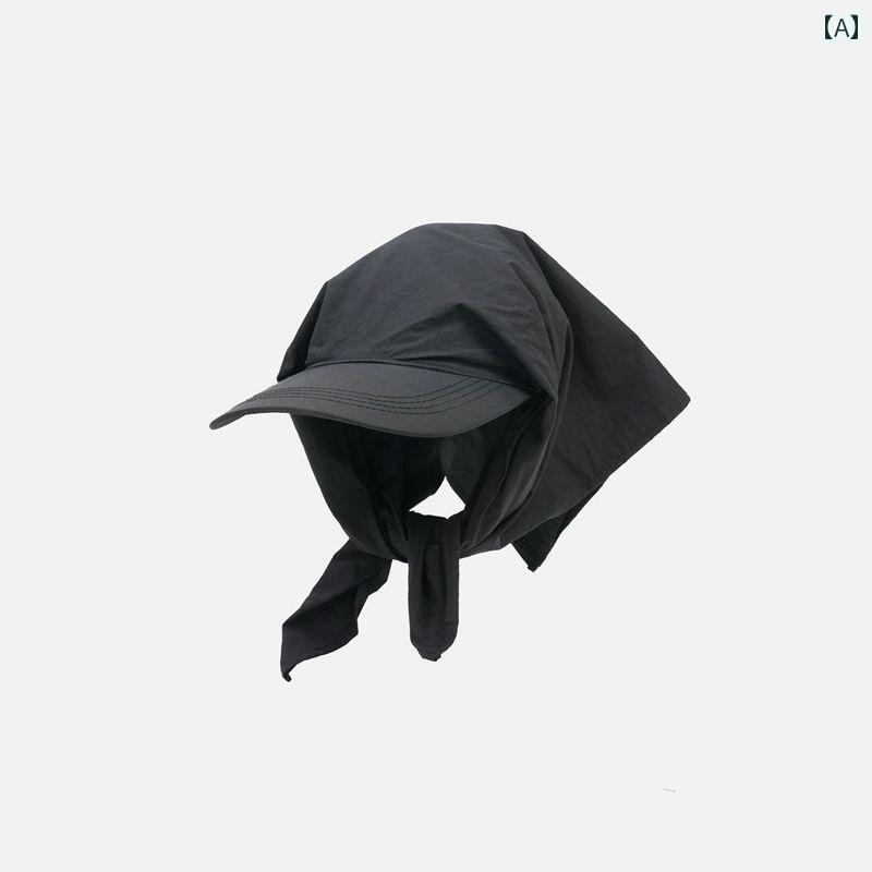 ターバン 帽子 スカーフ 25 春夏 韓国 ヘッドスカーフ 韓国 レトロ 3 色 ターバン 帽子 メンズ レディ..