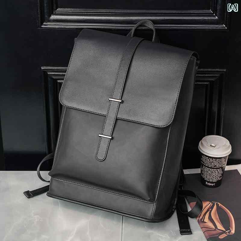 便利 カバン リュック レトロ バック パック 韓国な メンズバッグ 旅行 ホース PU大容量 学生 スクール..